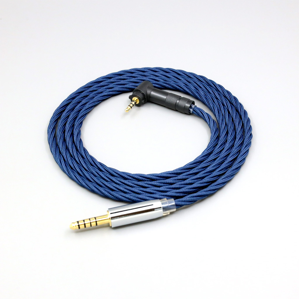 99% Pure Silver OCC Graphene Alloy Full Sleeved Earphone Cable For Fostex T50RP 50TH Anniversary RP Stereo Headphone
