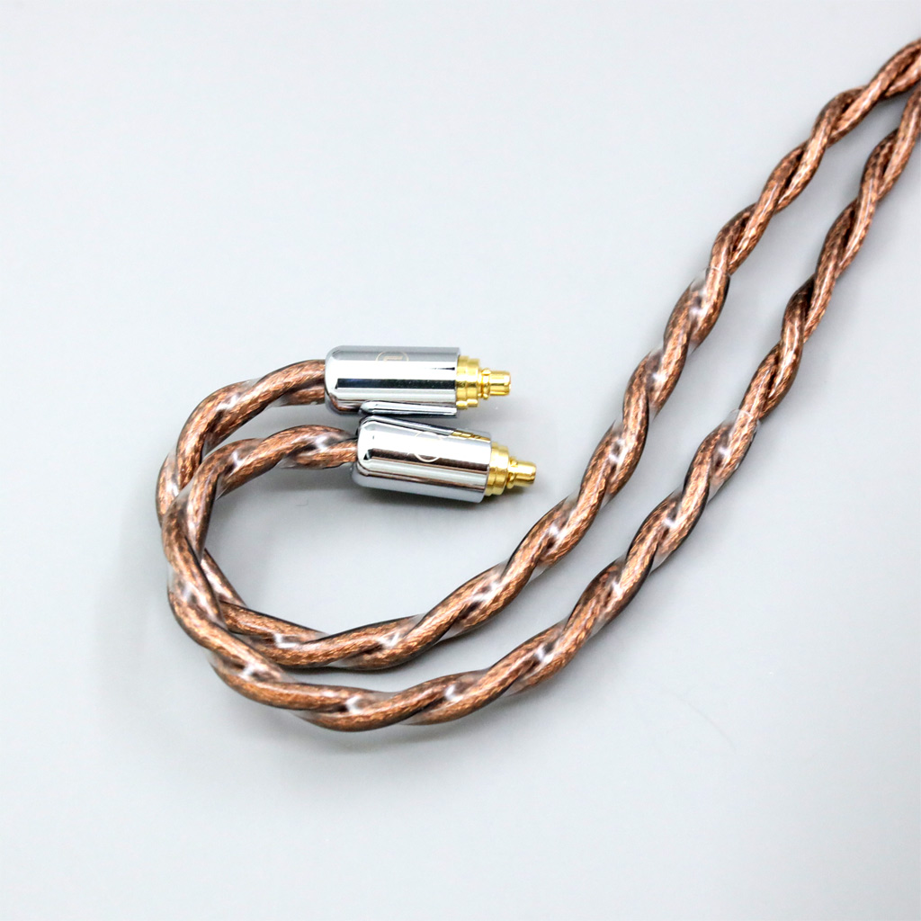 99% 24k Gold 7n Pure Silver Graphene Shield Earphone Cable For AKG N5005 N30 N40 MMCX 
