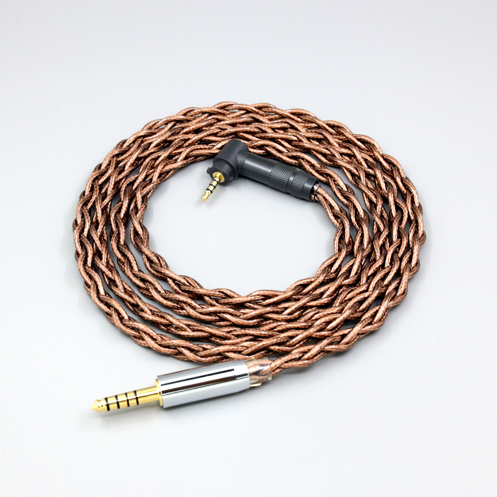 99% 24k Gold 7n Pure Silver Graphene Shield Earphone Cable For Fostex T50RP 50TH Anniversary RP Stereo Headphone