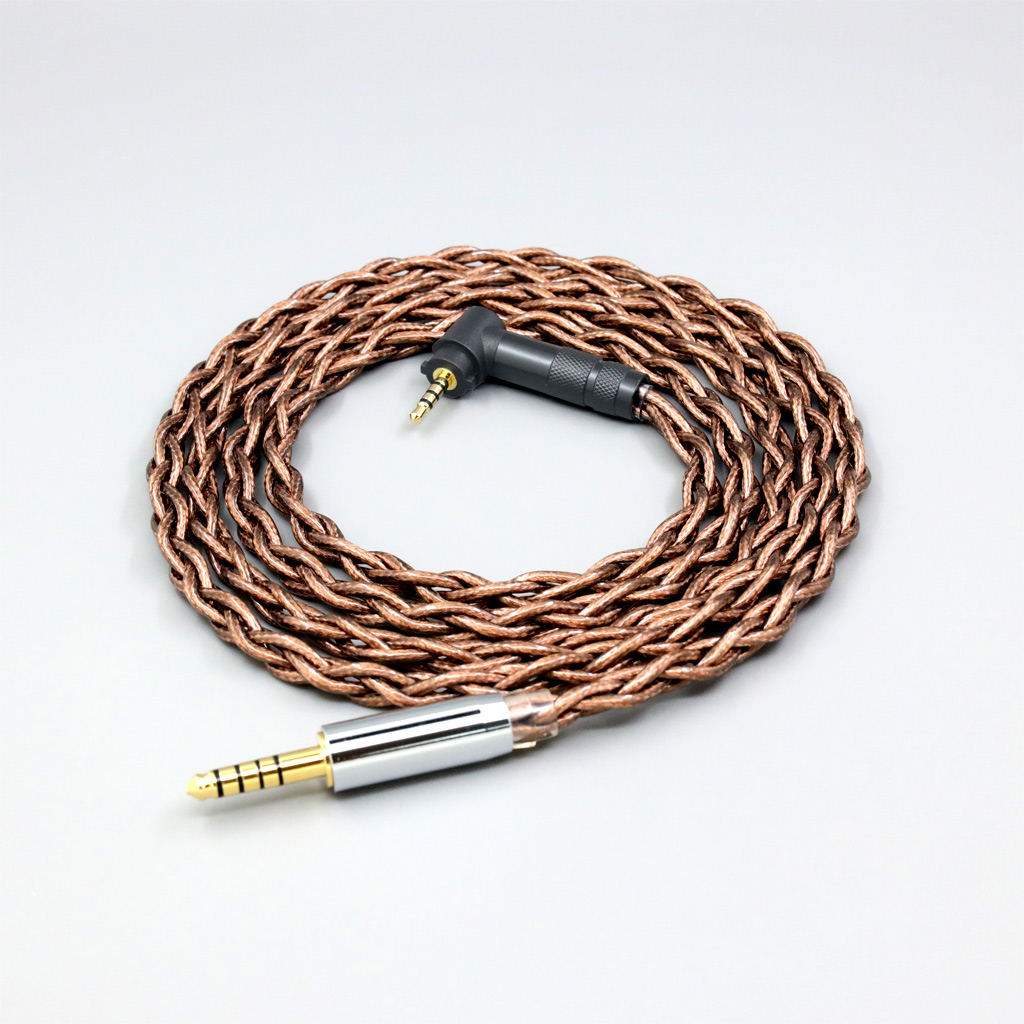 99% 24k Gold 7n Pure Silver Graphene Shield Earphone Cable For Fostex T50RP 50TH Anniversary RP Stereo Headphone