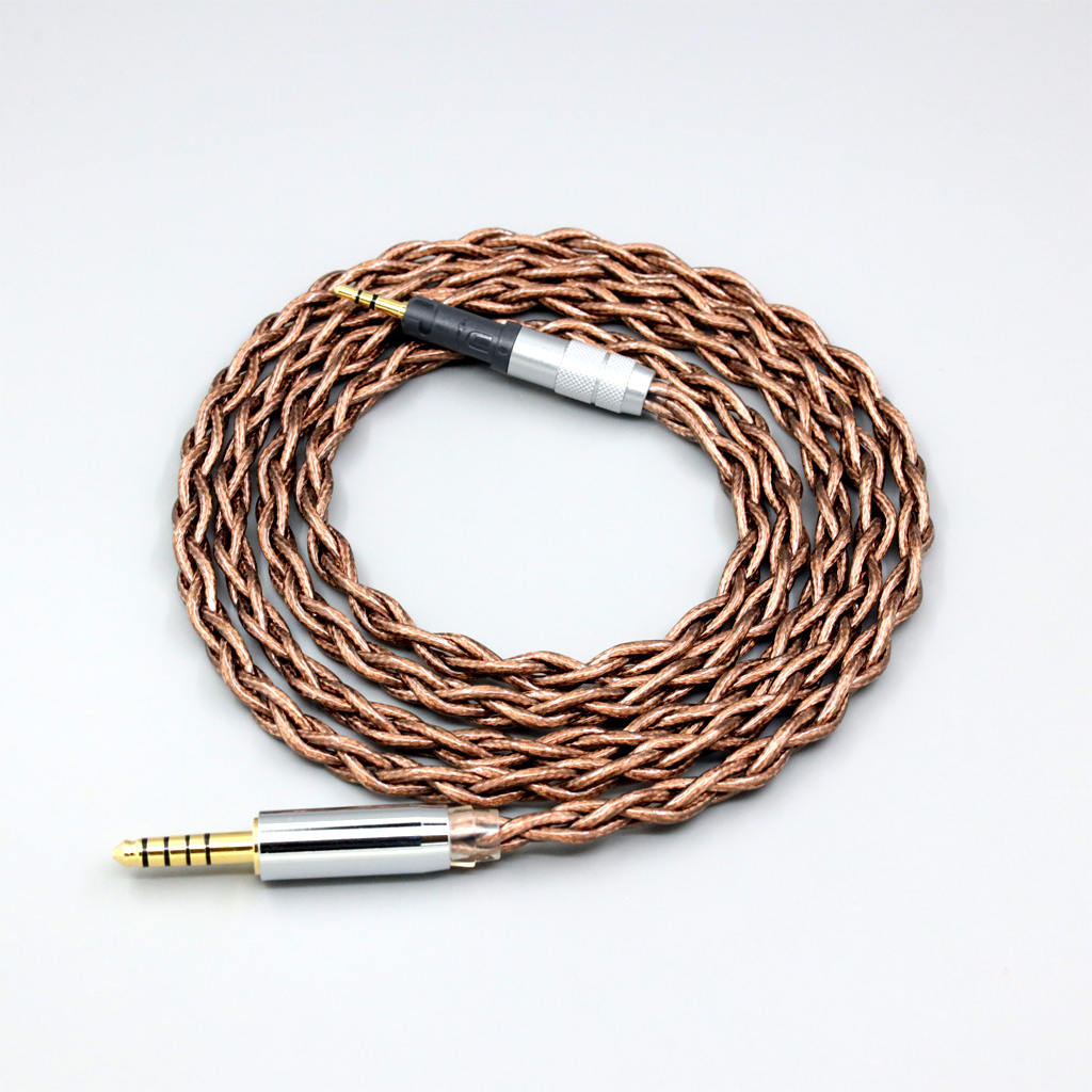 99% 24k Gold 7n Pure Silver Graphene Shield Earphone Cable For Audio Technica ATH-M50x ATH-M40x ATH-M70x ATH-M60x