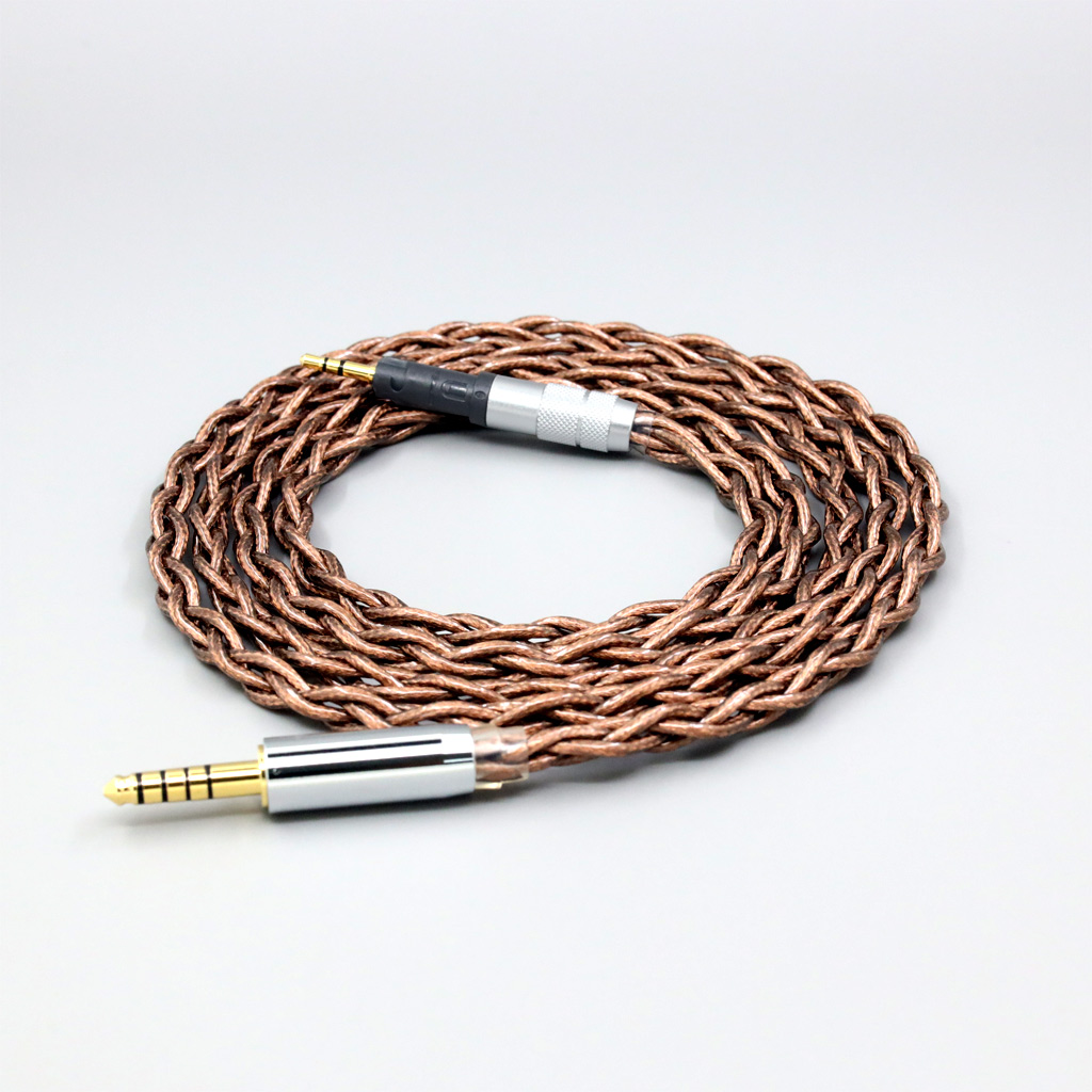 99% 24k Gold 7n Pure Silver Graphene Shield Earphone Cable For Audio Technica ATH-M50x ATH-M40x ATH-M70x ATH-M60x