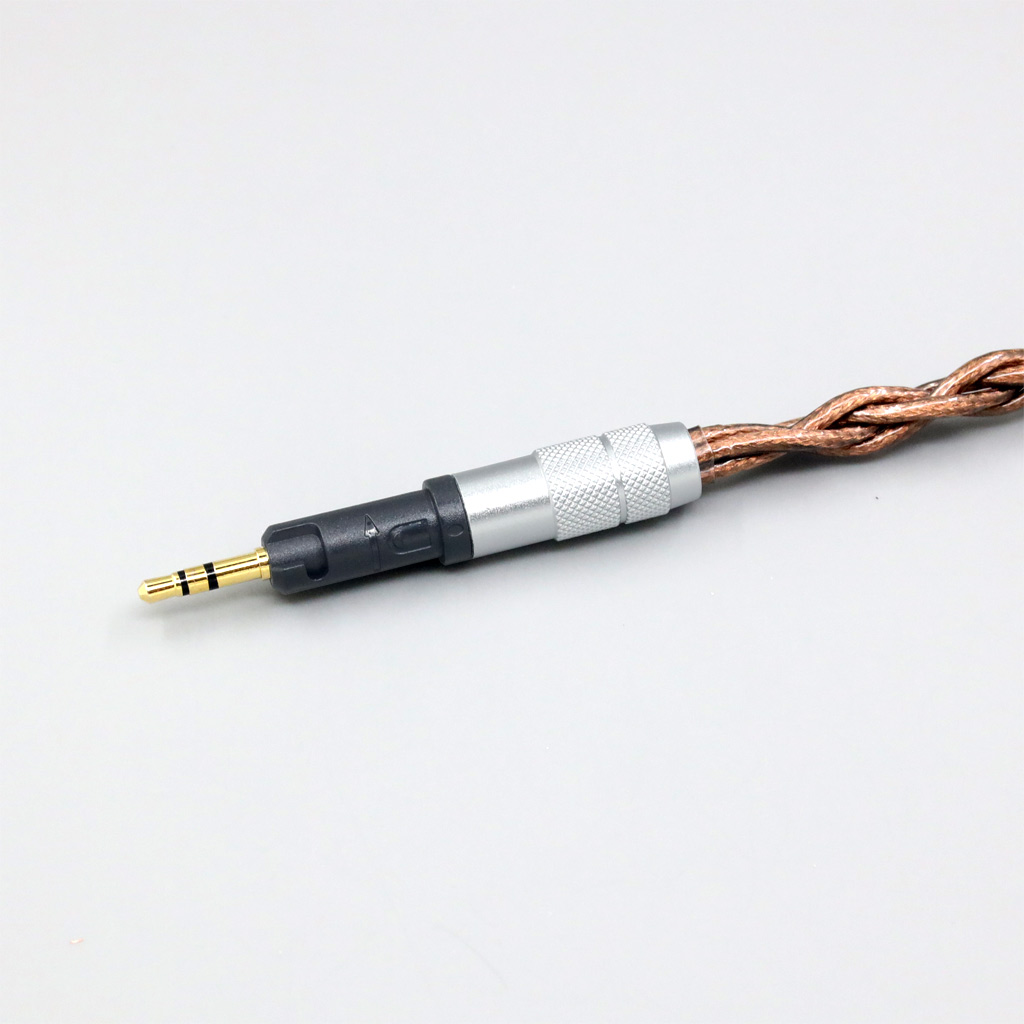 99% 24k Gold 7n Pure Silver Graphene Shield Earphone Cable For Audio Technica ATH-M50x ATH-M40x ATH-M70x ATH-M60x