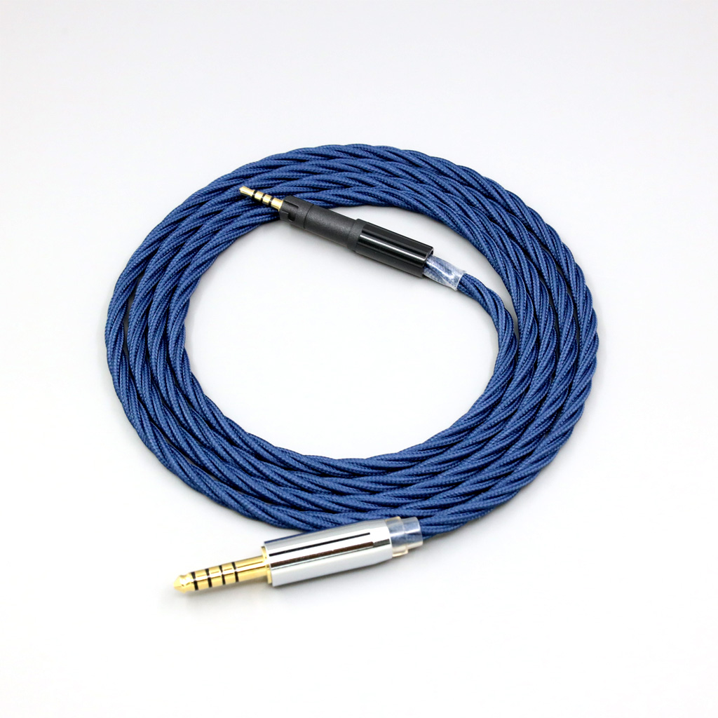 99% Pure Silver OCC Graphene Alloy Full Sleeved Earphone Cable For Sennheiser HD599 HD569 HD 560S HD559 hd560s