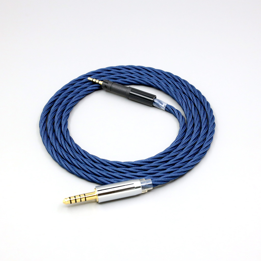 99% Pure Silver OCC Graphene Alloy Full Sleeved Earphone Cable For Sennheiser HD599 HD569 HD 560S HD559 hd560s