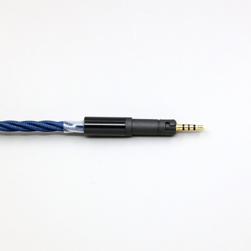 99% Pure Silver OCC Graphene Alloy Full Sleeved Earphone Cable For Sennheiser HD599 HD569 HD 560S HD559 hd560s