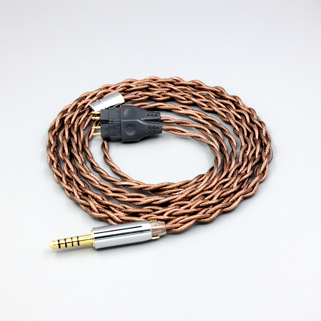 99% 24k Gold 7n Pure Silver Graphene Shield Earphone Cable For Sennheiser HD580 HD600 HD650 HDxxx HD660S HD58x HD6xx