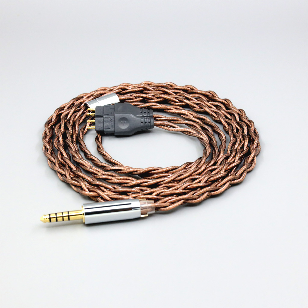 99% 24k Gold 7n Pure Silver Graphene Shield Earphone Cable For Sennheiser HD580 HD600 HD650 HDxxx HD660S HD58x HD6xx