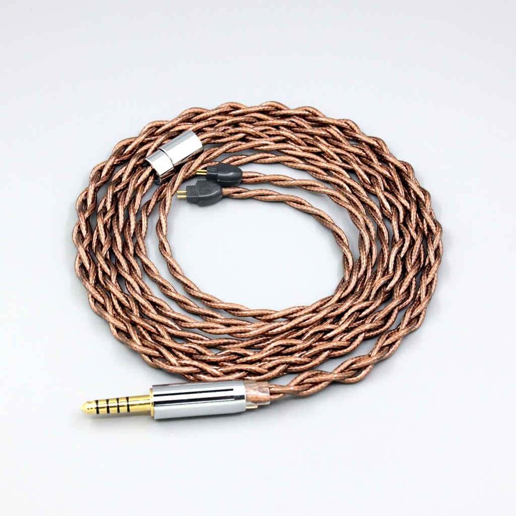 99% 24k Gold 7n Pure Silver Graphene Shield Earphone Cable For HiFiMan RE2000 Topology Diaphragm Dynamic Driver