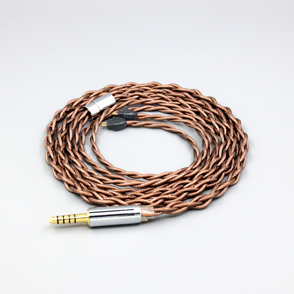 99% 24k Gold 7n Pure Silver Graphene Shield Earphone Cable For HiFiMan RE2000 Topology Diaphragm Dynamic Driver