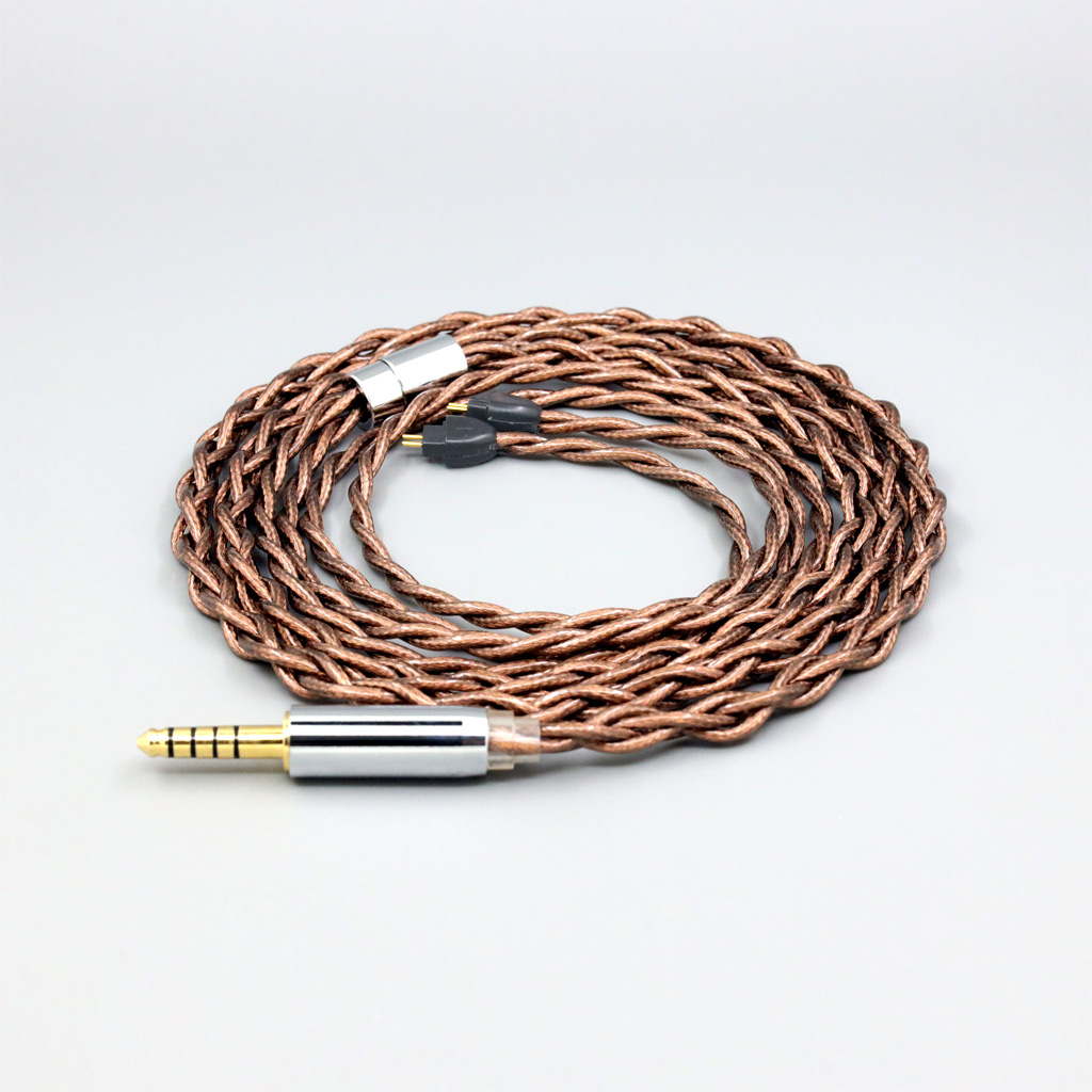 99% 24k Gold 7n Pure Silver Graphene Shield Earphone Cable For HiFiMan RE2000 Topology Diaphragm Dynamic Driver