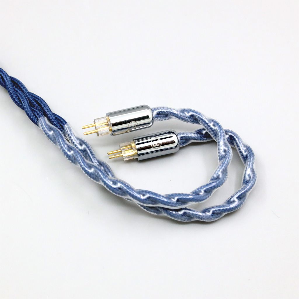 99% Pure Silver OCC Graphene Alloy Full Sleeved Earphone Cable 0.78mm 2pin BA Westone W4r UM3X UM3RC JH13 High Step
