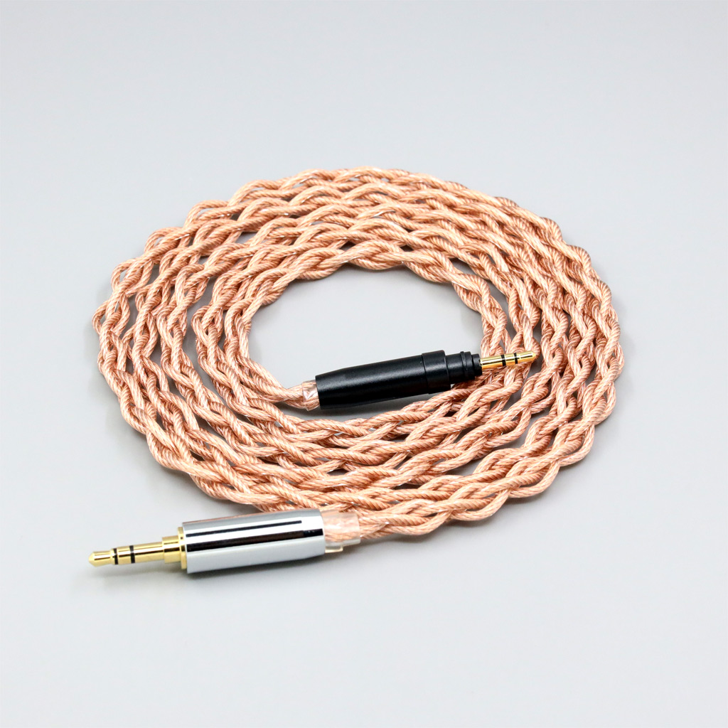 Graphene 7N OCC Shielding Coaxial Mixed Earphone Cable For Shure SRH440A SRH840A Headphone