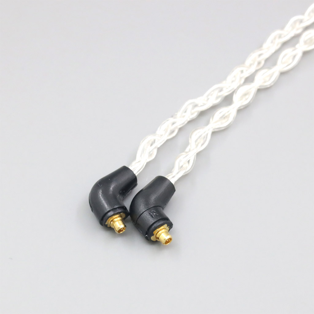 8 Core Silver Plated OCC Earphone Cable For Etymotic ER4SR ER4XR ER3XR ER3SE ER2XR ER2SE