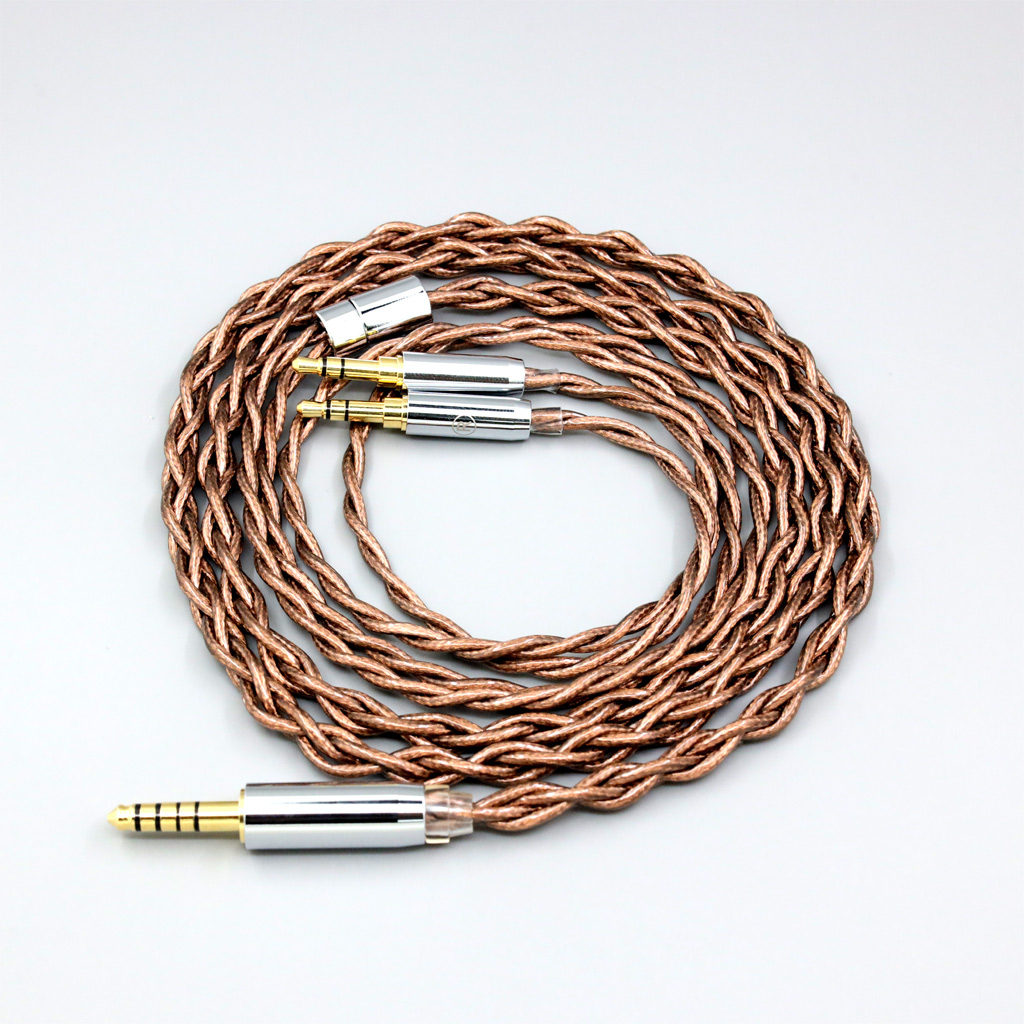 99% 24k Gold 7n Pure Silver Graphene Shield Earphone Cable For Onkyo A800 Philips Fidelio X3 Kennerton Jord