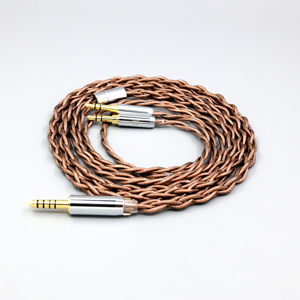 99% 24k Gold 7n Pure Silver Graphene Shield Earphone Cable For Onkyo A800 Philips Fidelio X3 Kennerton Jord