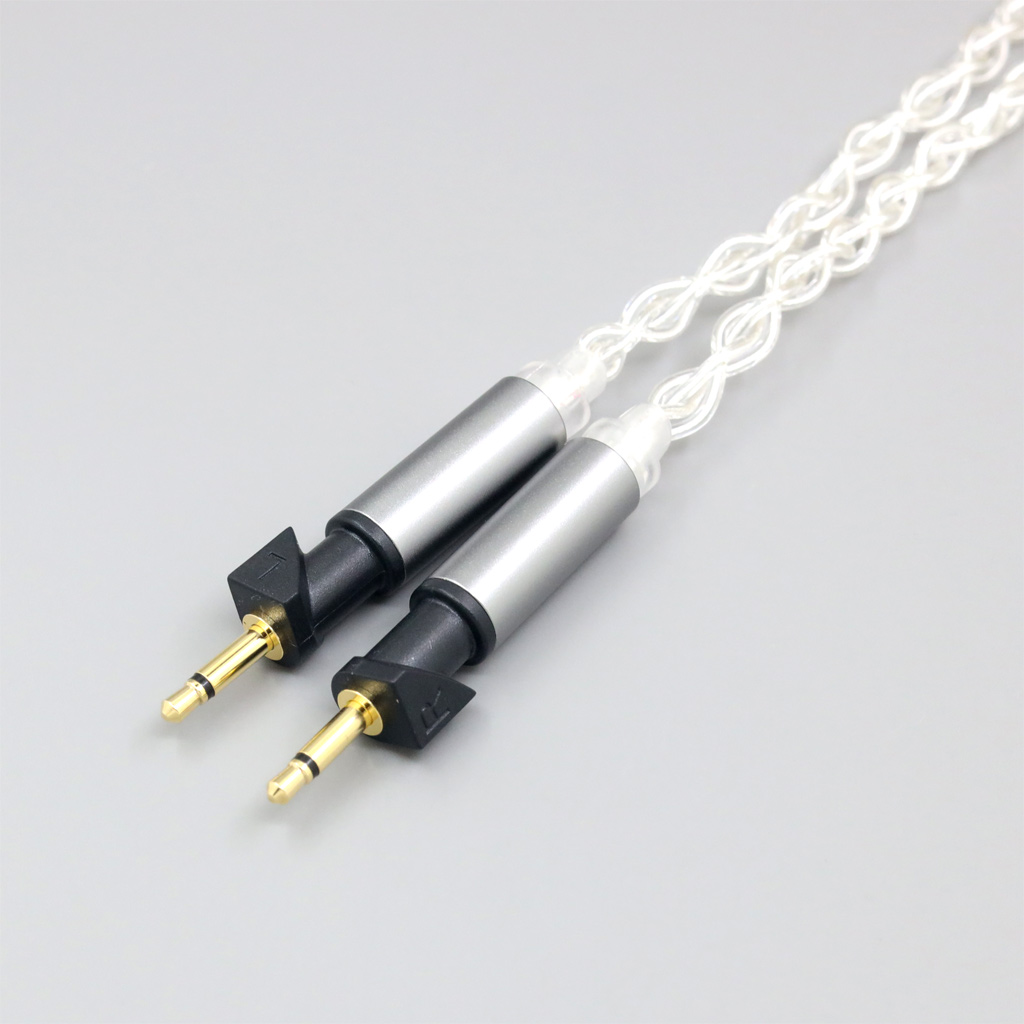 8 Core 99% 7n Pure Silver Palladium Earphone Cable For Abyss Diana v2 phi TC X1226lite 1:1 headphone pin