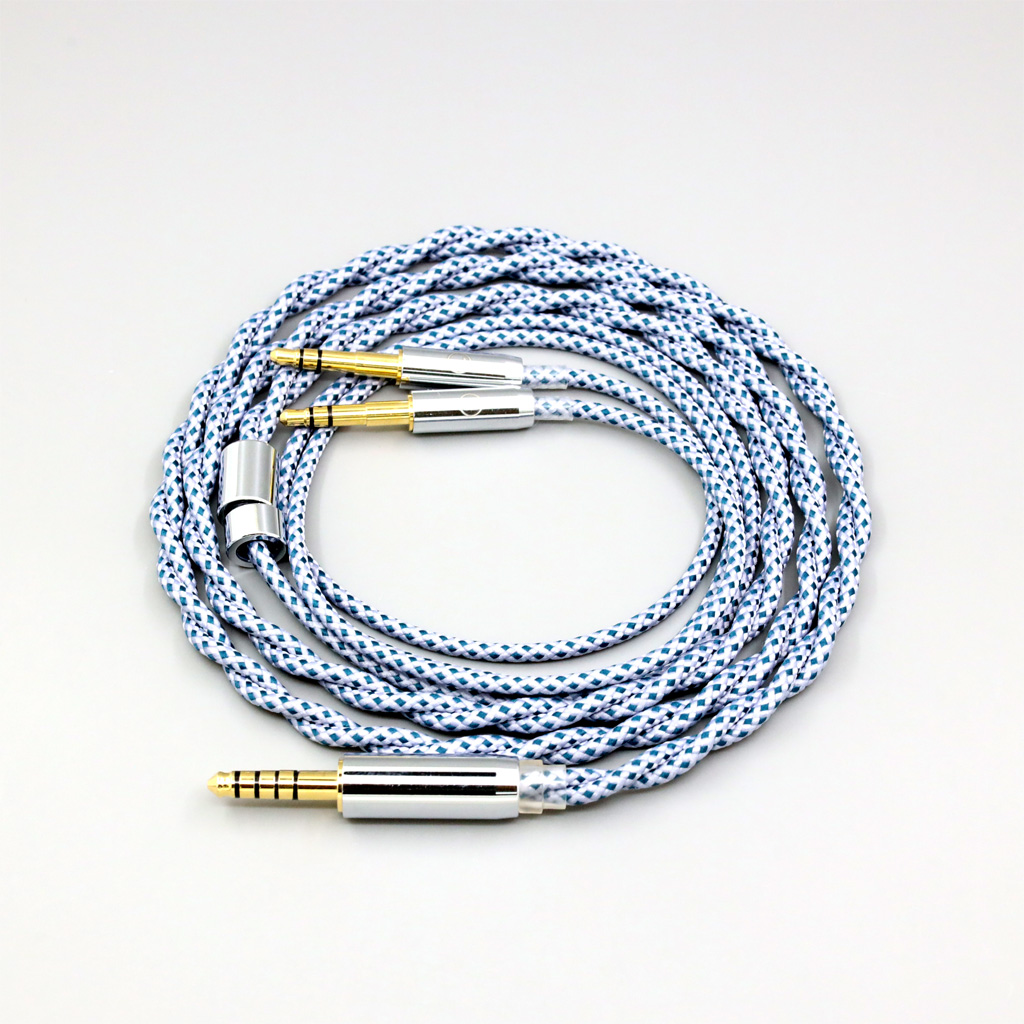 99% Pure Silver Mix Graphene OCC Shielding Earphone Cable For Final Audio D8000 AFDS pro Design Pandora Hope vi Yamaha YH-5000SE