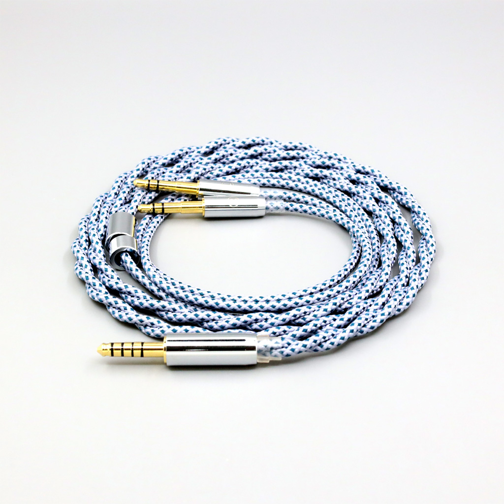 99% Pure Silver Mix Graphene OCC Shielding Earphone Cable For Final Audio D8000 AFDS pro Design Pandora Hope vi Yamaha YH-5000SE