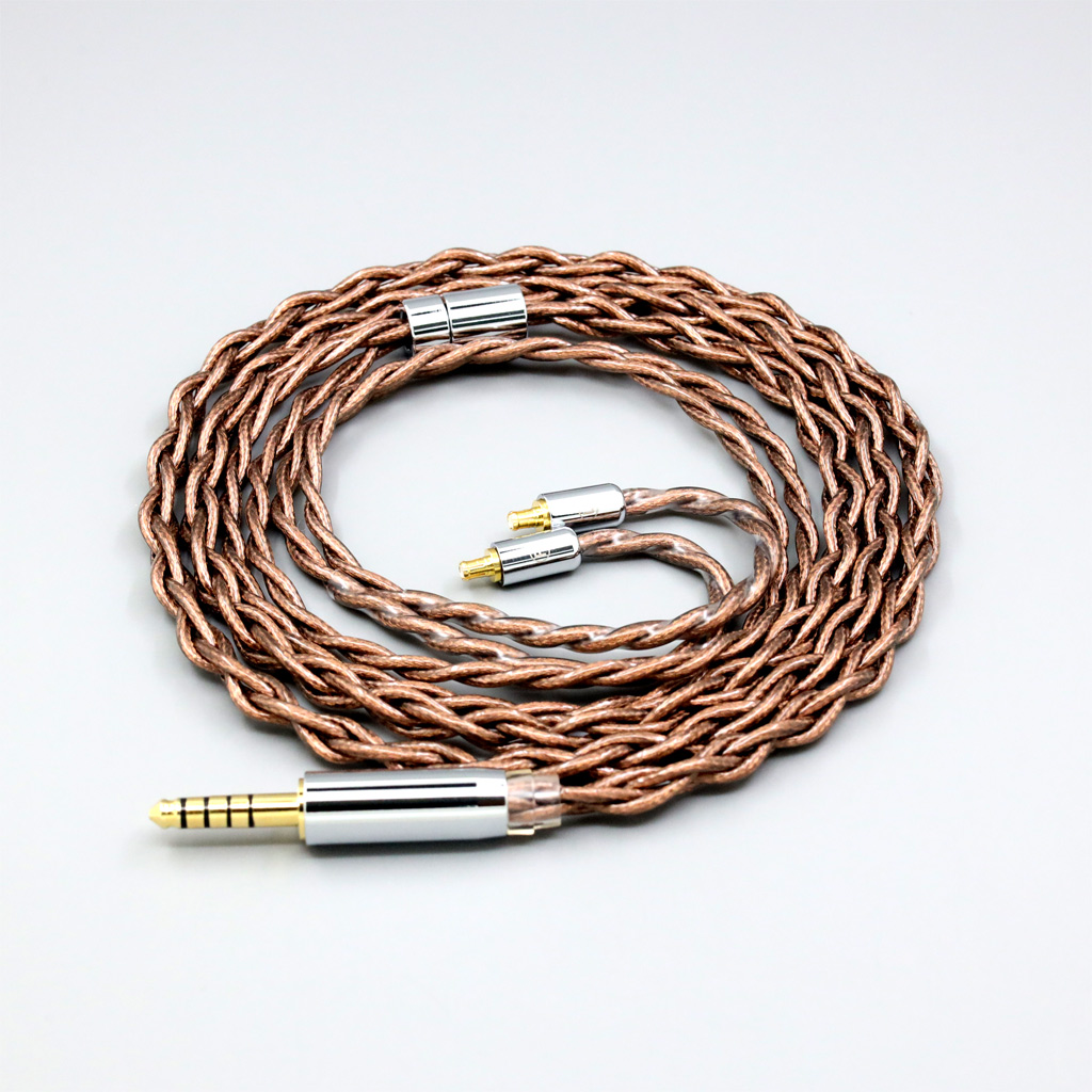 99% 24k Gold 7n Pure Silver Graphene Shield Earphone Cable For Audio Technica ATH-CKR100 CKR90 CKS1100 CKR100IS CKS1100I