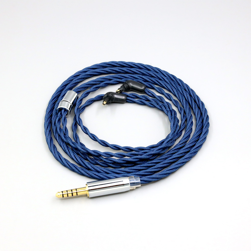99% Pure Silver OCC Graphene Alloy Full Sleeved Earphone Cable For Sony MDR-EX1000 MDR-EX600 MDR-EX800 MDR-7550