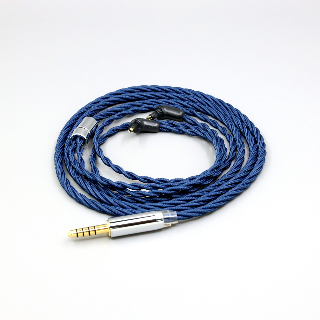 99% Pure Silver OCC Graphene Alloy Full Sleeved Earphone Cable For Sony MDR-EX1000 MDR-EX600 MDR-EX800 MDR-7550