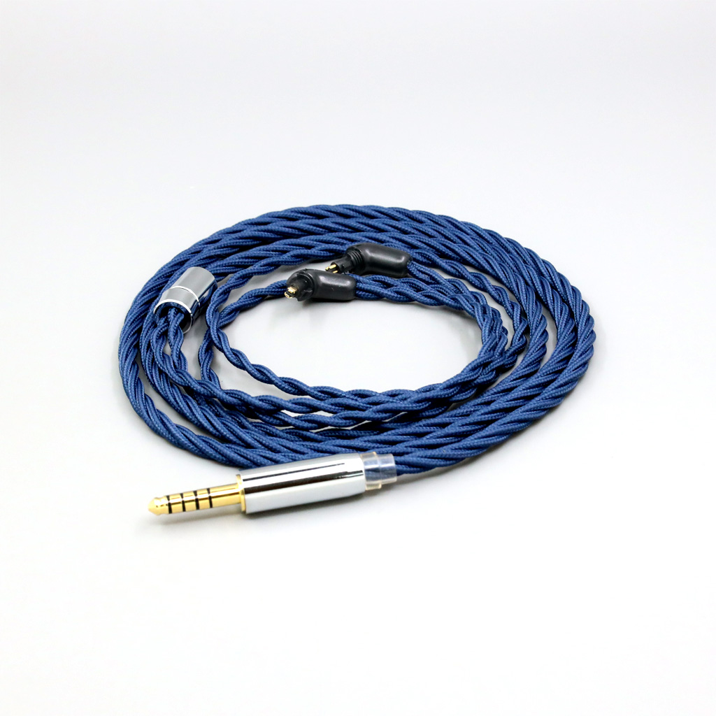 99% Pure Silver OCC Graphene Alloy Full Sleeved Earphone Cable For Sony MDR-EX1000 MDR-EX600 MDR-EX800 MDR-7550