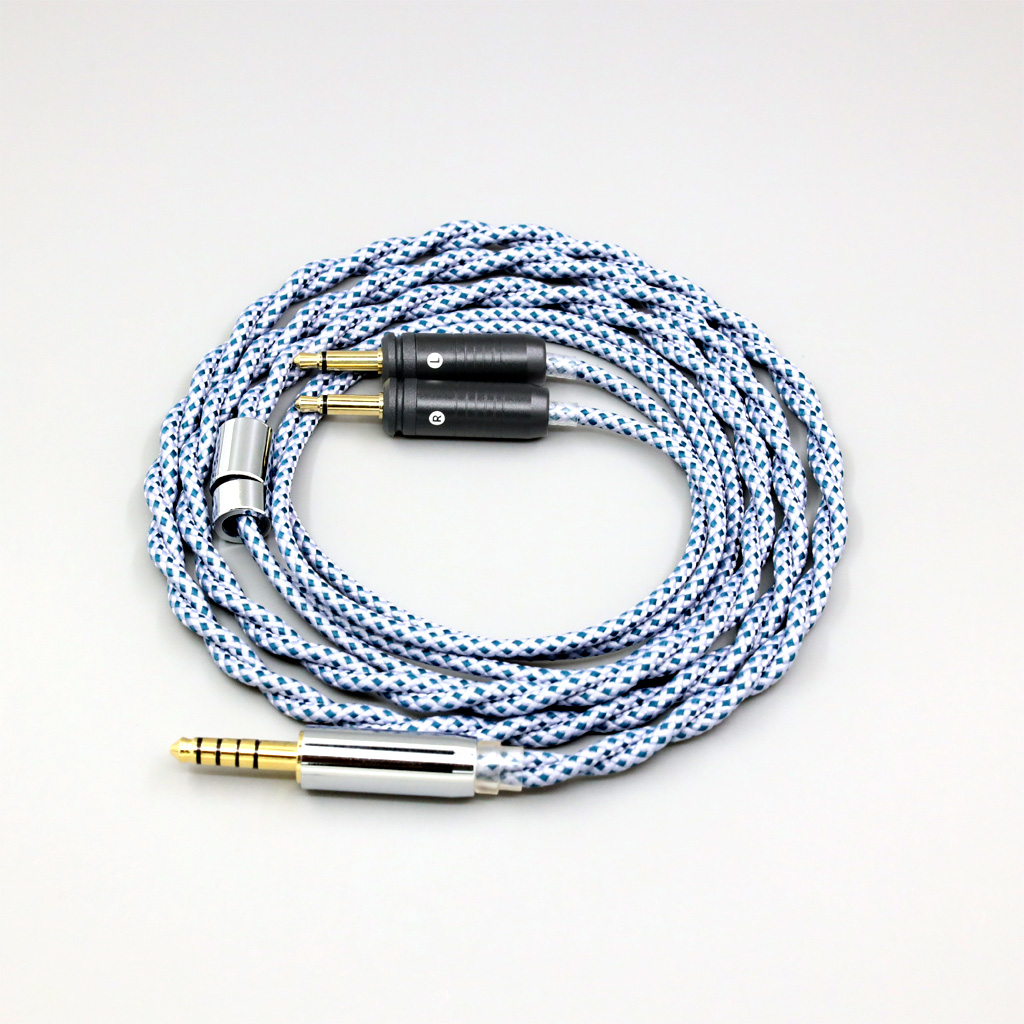 99% Pure Silver Mix Graphene OCC Shielding Earphone Cable For Focal Clear Elear Elex Elegia Stellia Celestee Radian