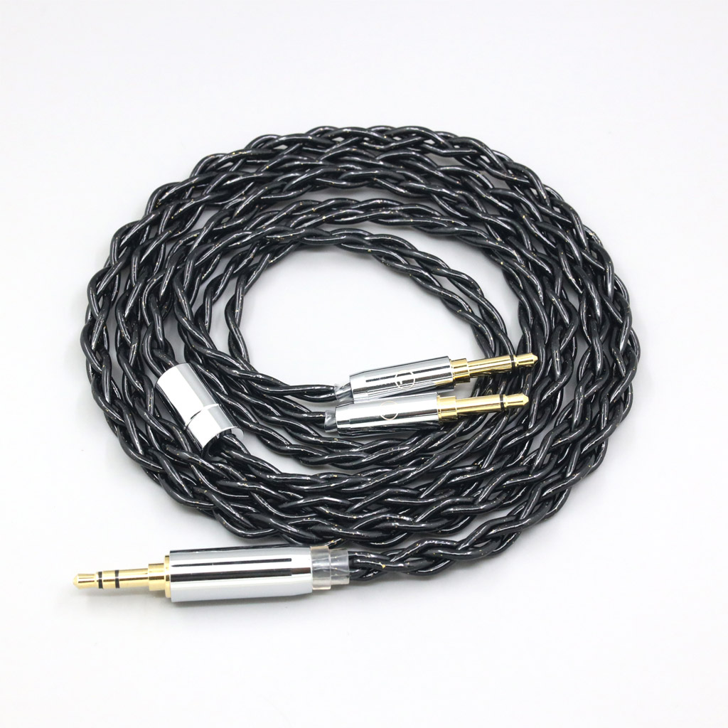 99% Pure Silver Palladium Graphene Floating Gold Cable For Hifiman Sundara Ananda HE1000se HE6se he400se Arya He-35x