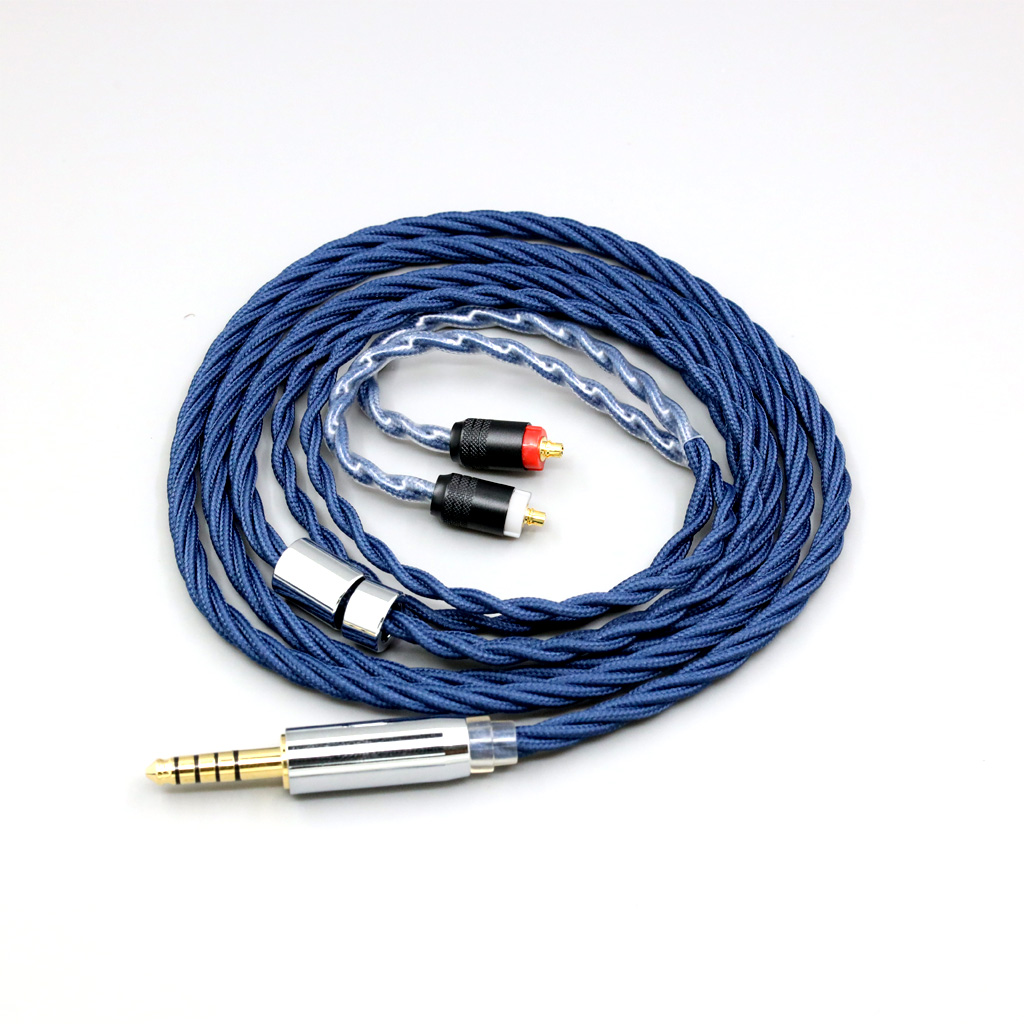 99% Pure Silver OCC Graphene Alloy Full Sleeved Earphone Cable For Sony XBA-H2 XBA-H3 xba-A3 xba-A2