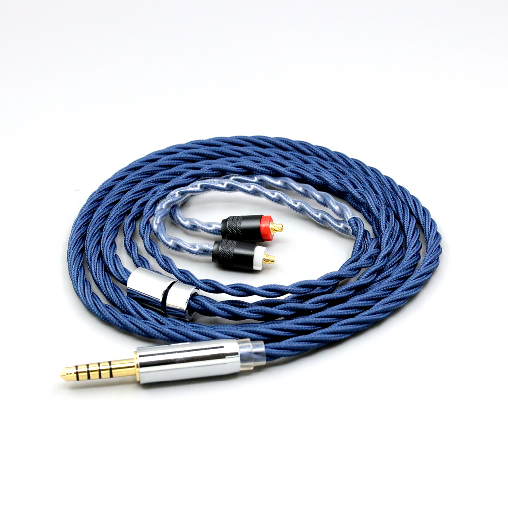 99% Pure Silver OCC Graphene Alloy Full Sleeved Earphone Cable For Sony XBA-H2 XBA-H3 xba-A3 xba-A2