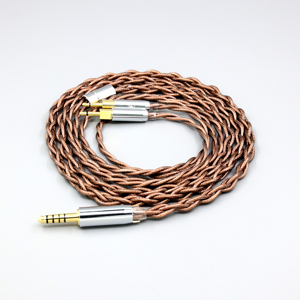99% 24k Gold 7n Pure Silver Graphene Shield Earphone Cable For Sennheiser HD700 Headphone Dual 2.5mm pin