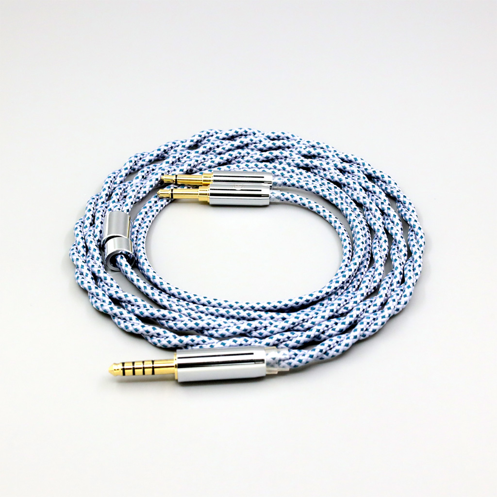 99% Pure Silver Mix Graphene OCC Shielding Earphone Cable For Hifiman Sundara Ananda v3 HE1000se HE1000v2 HE6se he400se Arya He-35x XS