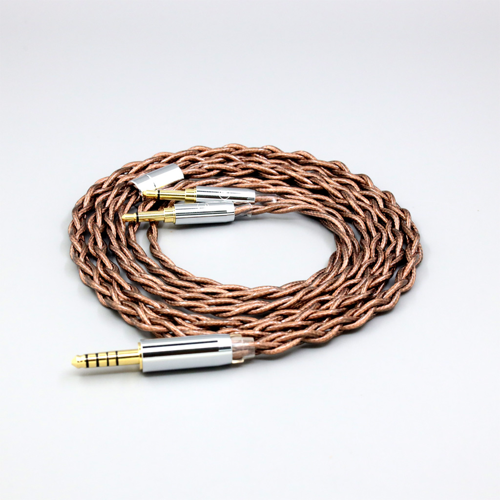 99% 24k Gold 7n Pure Silver Graphene Shield Earphone Cable For Hifiman Sundara Ananda HE1000se HE6se he400se Arya He-35x