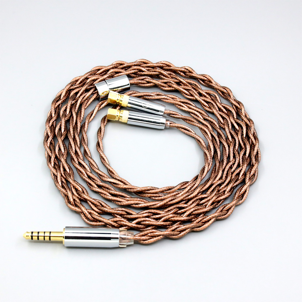 99% 24k Gold 7n Pure Silver Graphene Shield Earphone Cable For HiFiMan HE400 HE5 HE6 HE300 HE4 HE500 HE6 Headphone
