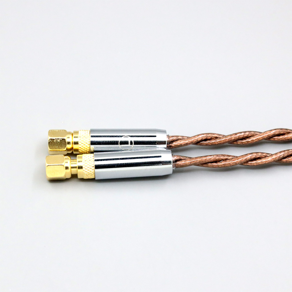 99% 24k Gold 7n Pure Silver Graphene Shield Earphone Cable For HiFiMan HE400 HE5 HE6 HE300 HE4 HE500 HE6 Headphone