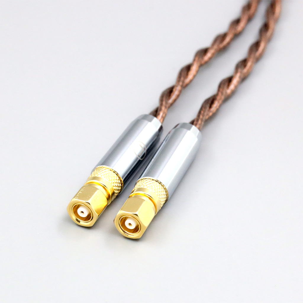 99% 24k Gold 7n Pure Silver Graphene Shield Earphone Cable For HiFiMan HE400 HE5 HE6 HE300 HE4 HE500 HE6 Headphone