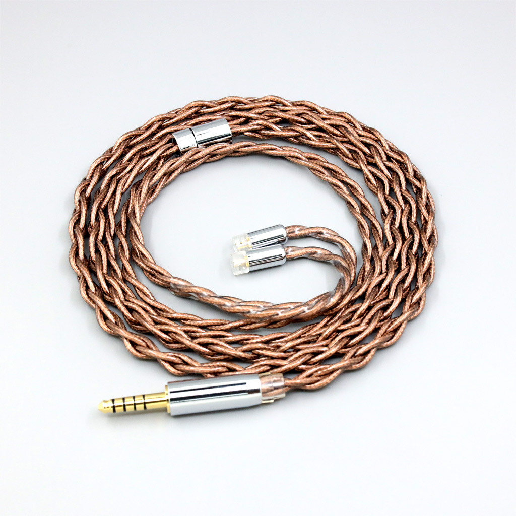 99% 24k Gold 7n Pure Silver Graphene Shield Earphone Cable For Sennheiser IE8 IE8i IE80 IE80s Metal Pin