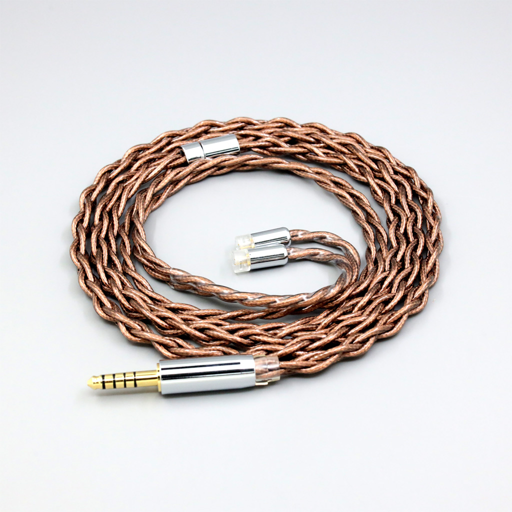 99% 24k Gold 7n Pure Silver Graphene Shield Earphone Cable For Sennheiser IE8 IE8i IE80 IE80s Metal Pin
