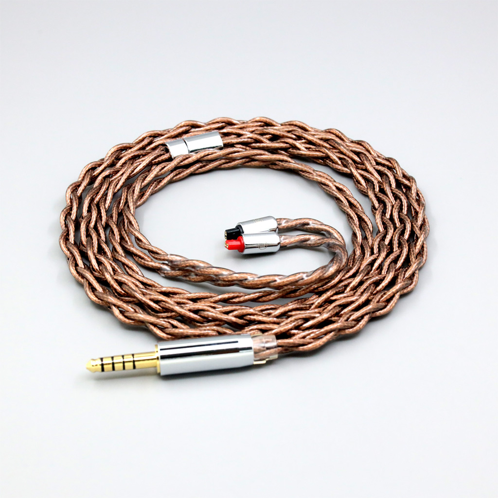 99% 24k Gold 7n Pure Silver Graphene Shield Earphone Cable for Audio-Technica ATH-IM50 IM70 IM01 IM02 IM03 IM04