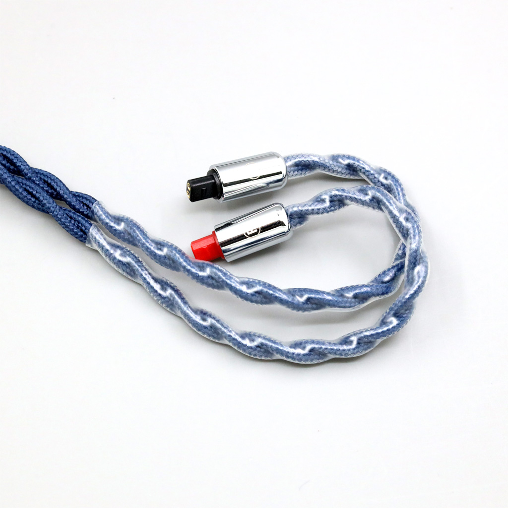 99% Pure Silver OCC Graphene Alloy Full Sleeved Earphone Cable for Audio-Technica ATH-IM50 IM70 IM01 IM02 IM03 IM04