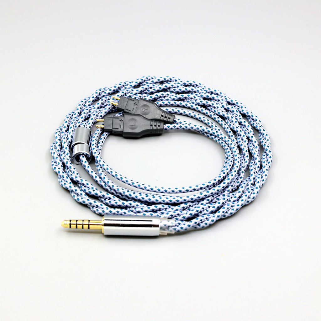 99% Pure Silver Mix Graphene OCC Shielding Earphone Cable For Sennheiser HD580 HD600 HD650 HDxxx HD660S HD58x HD6xx