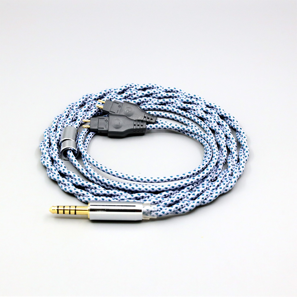 99% Pure Silver Mix Graphene OCC Shielding Earphone Cable For Sennheiser HD580 HD600 HD650 HDxxx HD660S HD58x HD6xx