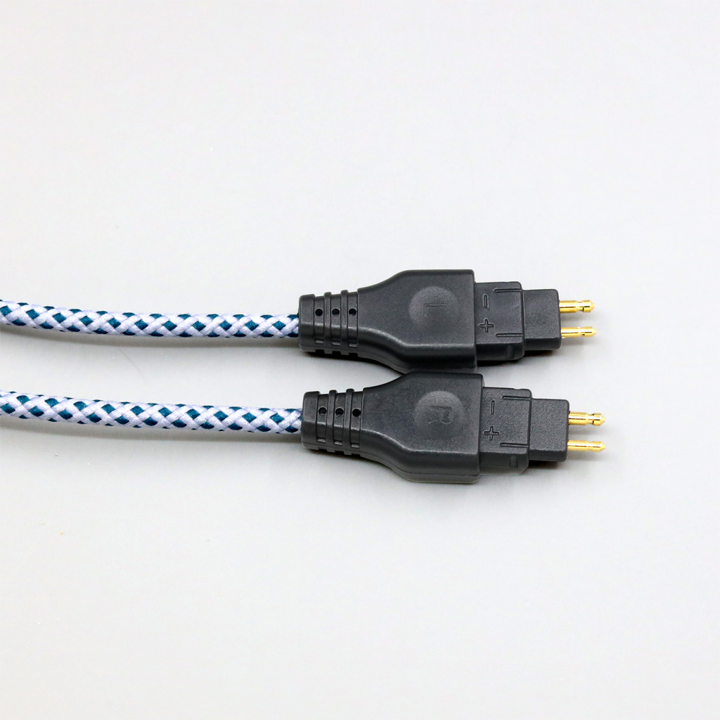 99% Pure Silver Mix Graphene OCC Shielding Earphone Cable For Sennheiser HD580 HD600 HD650 HDxxx HD660S HD58x HD6xx