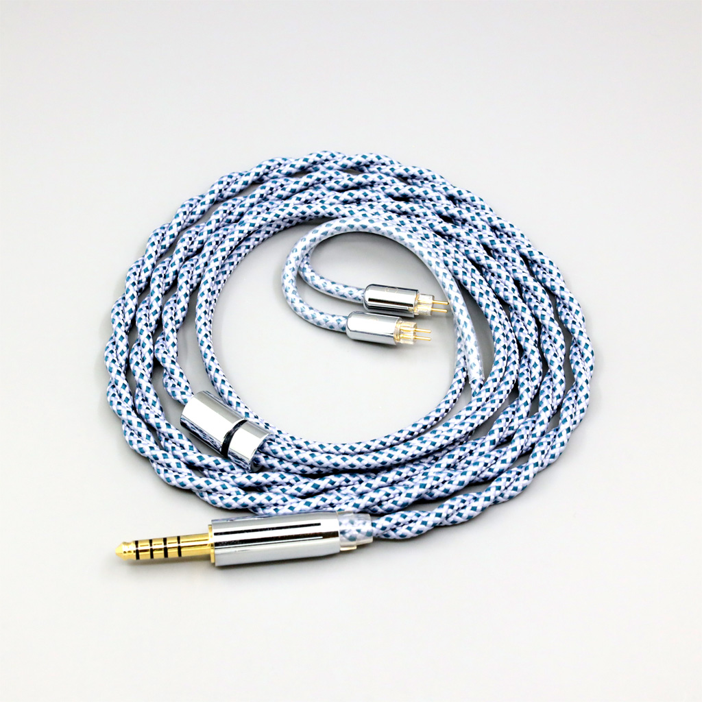 99% Pure Silver Graphene OCC Shielding Earphone Cable For 0.78mm 2pin IEM Westone W4r UM3X UM3RC JH13 High Step