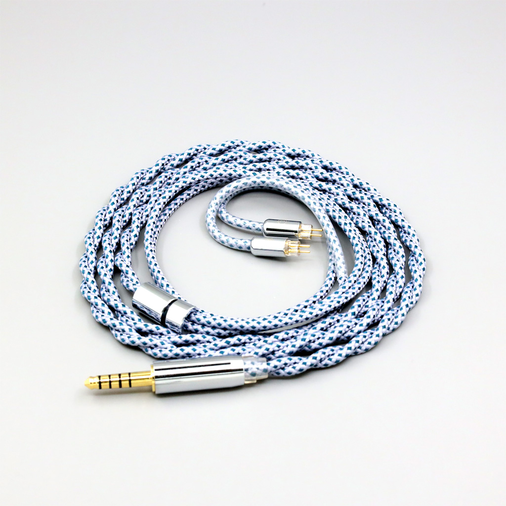99% Pure Silver Graphene OCC Shielding Earphone Cable For 0.78mm 2pin IEM Westone W4r UM3X UM3RC JH13 High Step