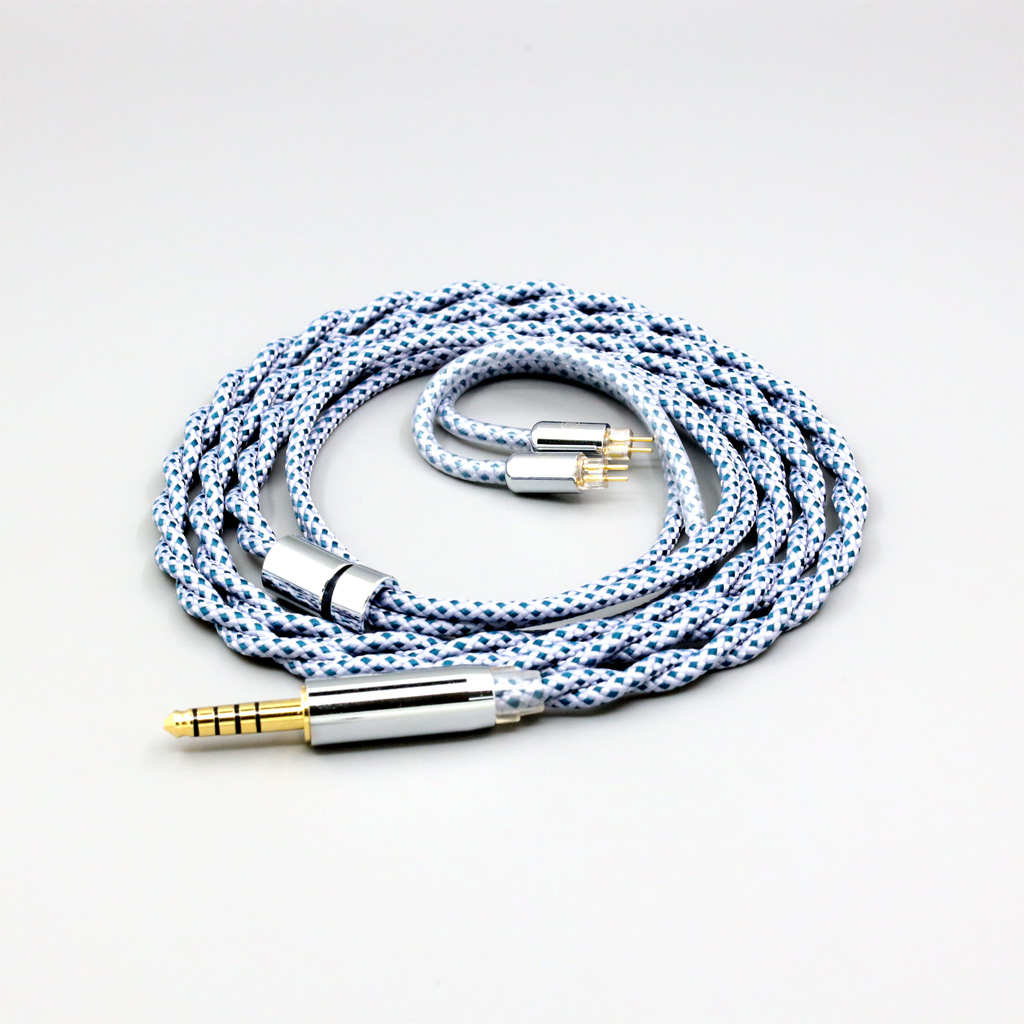 99% Pure Silver Graphene OCC Shielding Earphone Cable For 0.78mm 2pin IEM Westone W4r UM3X UM3RC JH13 High Step