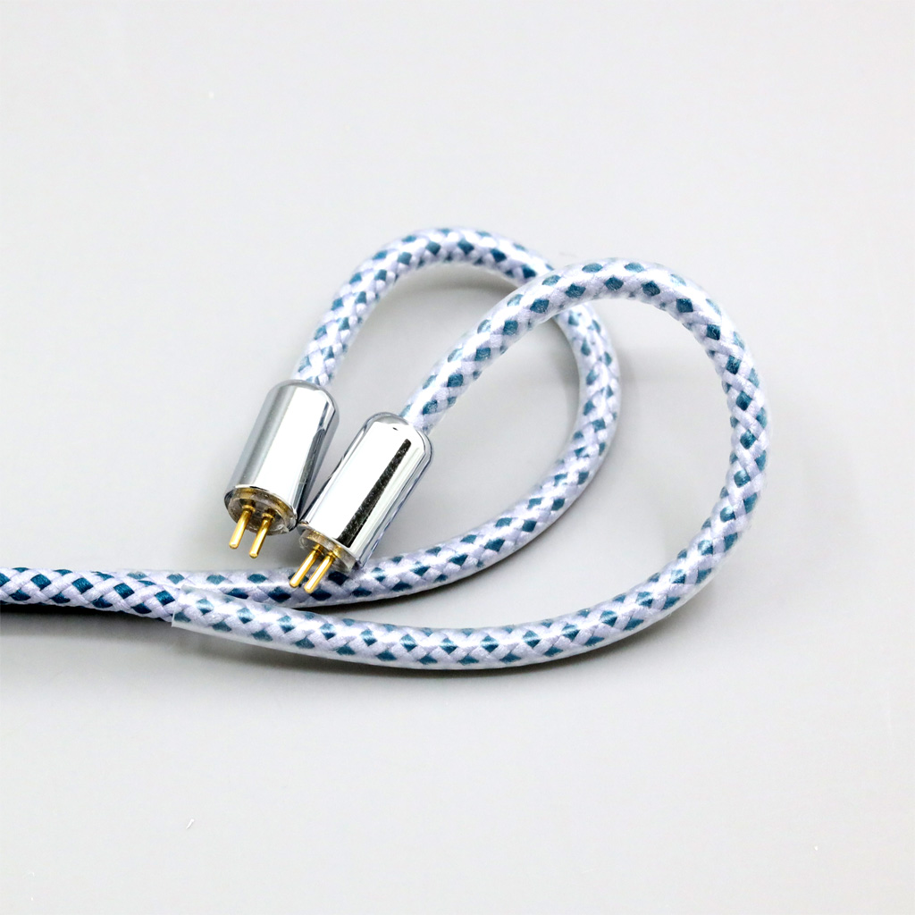 99% Pure Silver Graphene OCC Shielding Earphone Cable For IEM 0.78mm Flat Step JH Audio JH16 Pro JH11 Pro 5 6 7 2pin