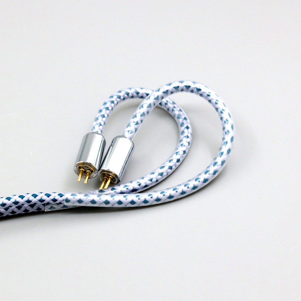 99% Pure Silver Graphene OCC Shielding Earphone Cable For IEM 0.78mm Flat Step JH Audio JH16 Pro JH11 Pro 5 6 7 2pin