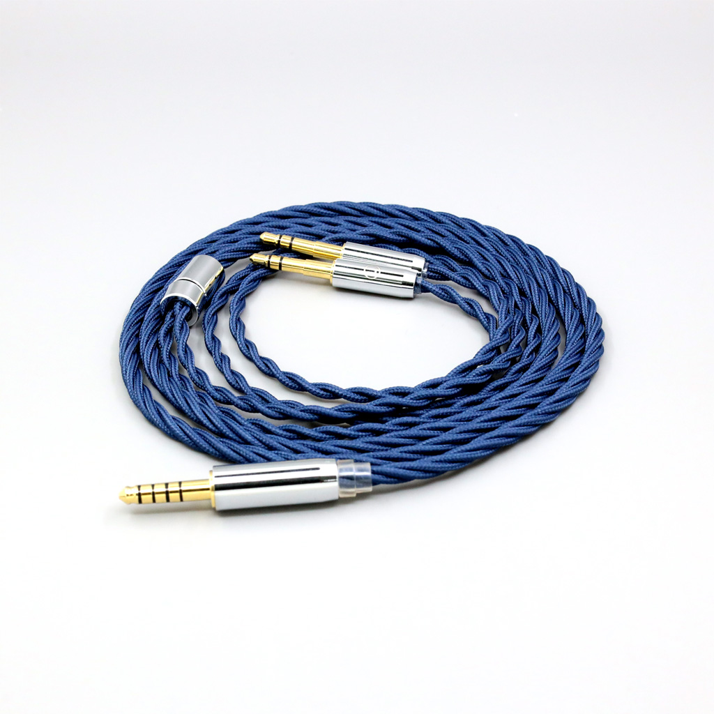99% Pure Silver Alloy Full Sleeved Earphone Cable For Final Audio D8000 AFDS pro Design Pandora Hope vi Yamaha YH-5000SE